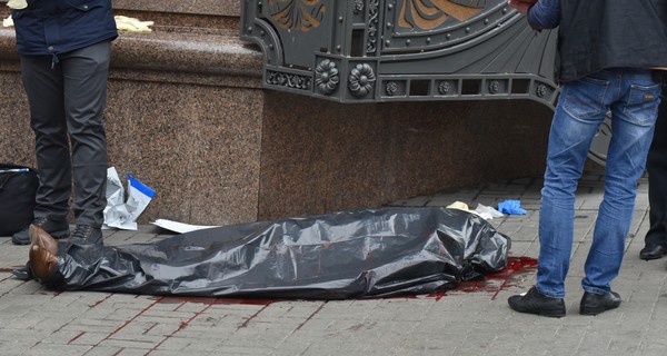 Появилось видео с места убийства Дениса Вороненкова