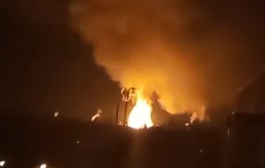 В Казани вспыхнул мощный пожар на пороховом заводе