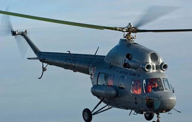 Под Краматорском разбился военный вертолет Ми-2