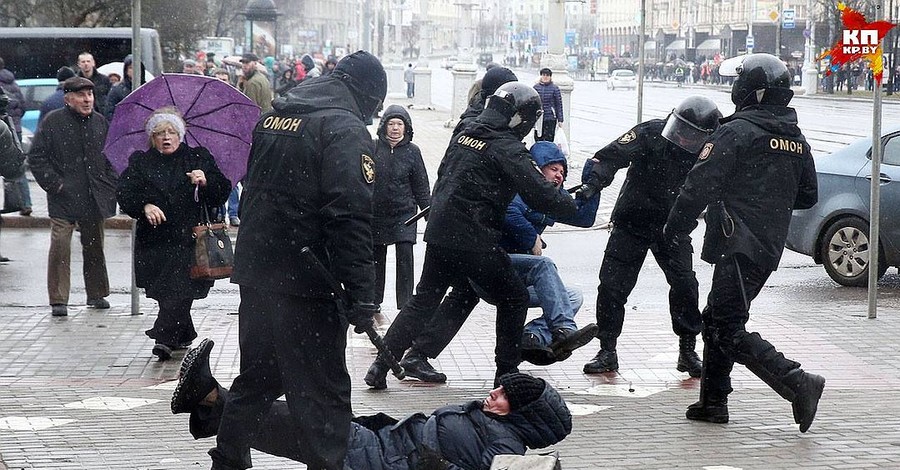В Минске в День Воли задержали 700 недовольных
