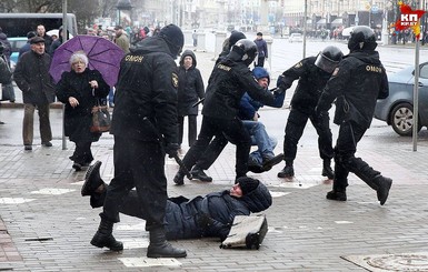 В Минске в День Воли задержали 700 недовольных