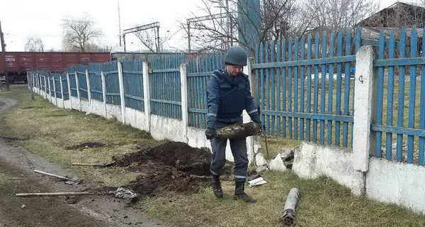 В Балаклее взрывают собранные по городу снаряды