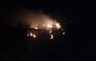 В Житомирской области подожгли мусорный полигон
