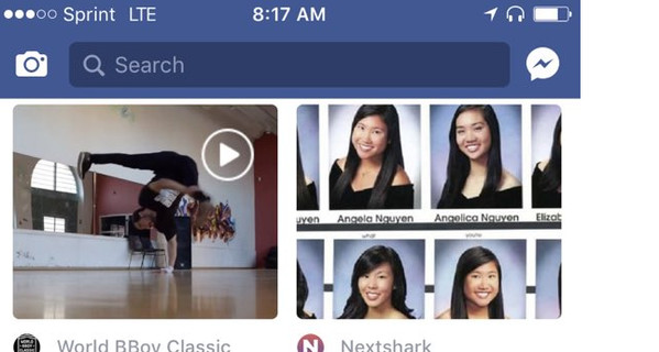 Фейсбук отделит обновления друзей и новостную ленту 