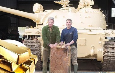 Коллекционер танков нашел в баке советского T-54 золота на два миллиона фунтов 
