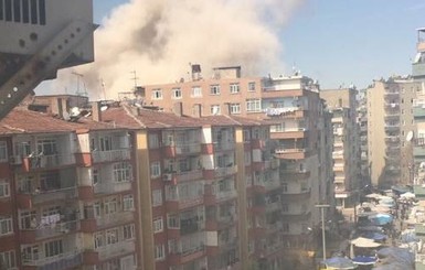 Опубликованы первые видео взрыва в неофициальной столице Турецкого Курдистана 