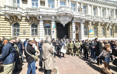 Новый митинг в Одессе: активисты требуют отставки главы полиции