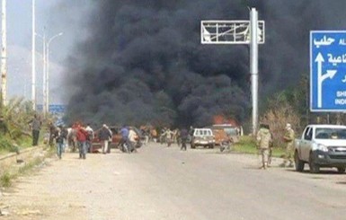 В Сирии прогремел взрыв рядом с колонной автобусов, в которых эвакуировали людей