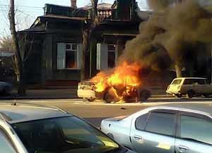 Днепропетровского банкира взорвали в собственной машине 