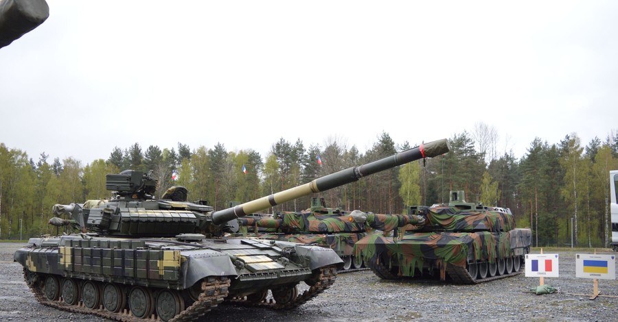 Украинские танки Т-64 прибыли в Германию