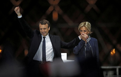 Победная речь Макрона, который стал новым президентом Франции