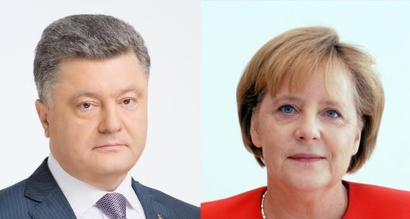 Порошенко и Меркель обсудили парады на 9 мая в Донбассе