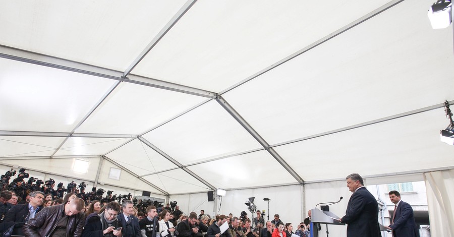 Реакция соцсетей на пресс-конференцию Порошенко: 