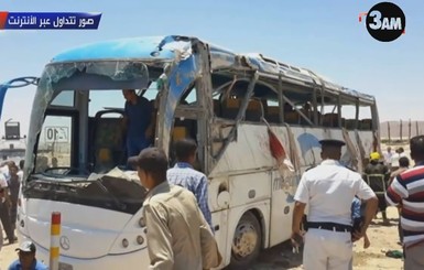 В Египте вооруженные люди напали на автобус с христианами