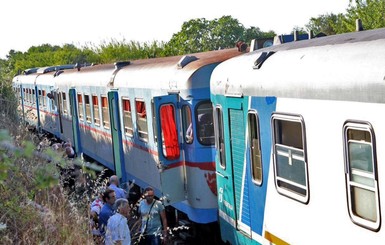 В Италии столкнулись два поезда
