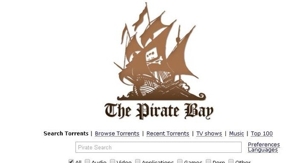 В Европе заблокируют крупнейший торрент-трекер The Pirate Bay