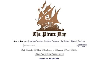 В Европе заблокируют крупнейший торрент-трекер The Pirate Bay
