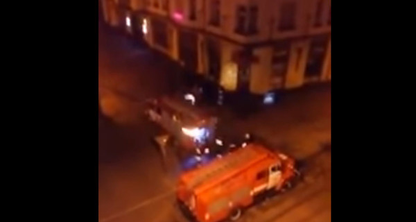 Во Львове неизвестные ночью пытались поджечь два банка 