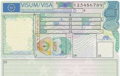 В ЕС вводят новый дизайн шенгенской визы