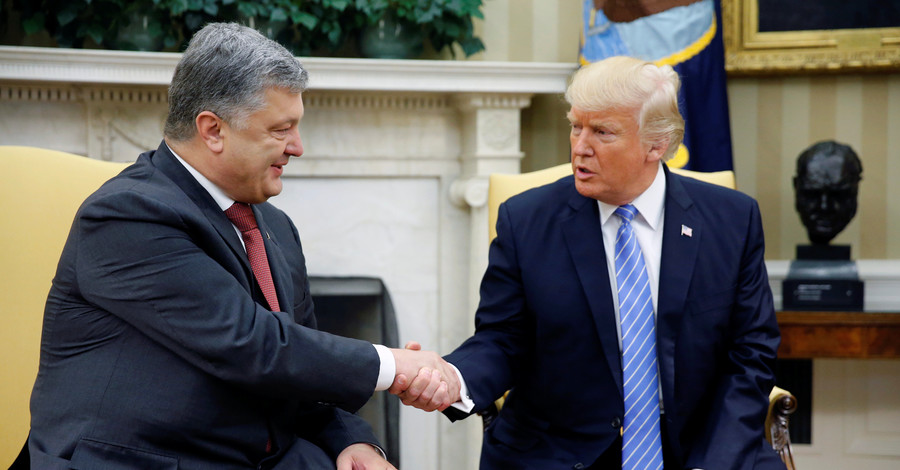 Порошенко и Трамп встретились в Овальном кабинете  