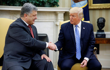 Порошенко и Трамп встретились в Овальном кабинете  