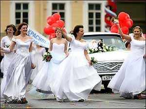 Восьмого марта во Львове пройдет парад невест 