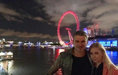 Тоня Матвиенко и Арсен Мирзоян начали медовый месяц с Лондона