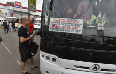 В автобусе Киев – Прага пассажиров с биопаспортами не обнаружено