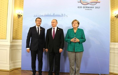 G20: Путин, Меркель и Макрон обсудили ситуацию в Украине