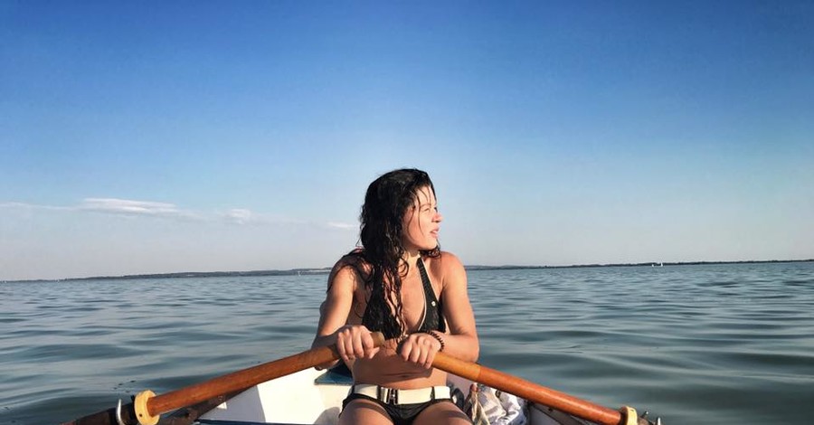 Руслана решила проплыть в Венгрии 79 километров