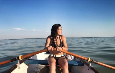 Руслана решила проплыть в Венгрии 79 километров