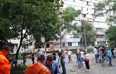 Жительница взорвавшегося дома в Голосеево: 