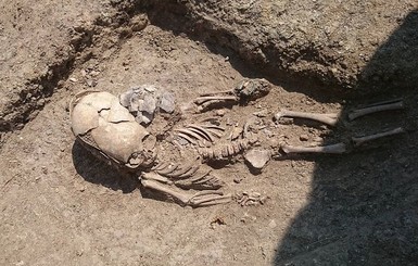 В Крыму нашли древний скелет ребенка с насильно вытянутым черепом