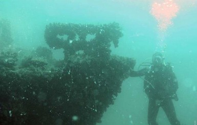 Рядом с популярным курортом Одесчины нашли затонувший немецкий корабль с боеприпасами