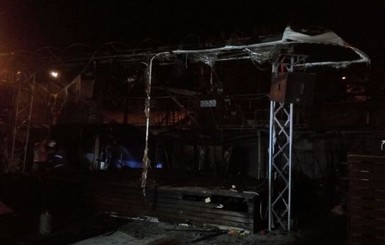 В Одессе сгорел ночной клуб 