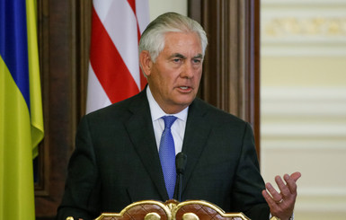 Госсекретарь США Тиллерсон сделал заявление по Донбассу