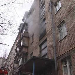 Бомжи подожгли в Киеве жилой дом + [ФОТО] 