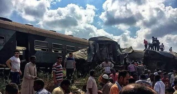В Египте столкнулись два пассажирских поезда, более 20 человек погибли