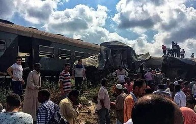 В Египте столкнулись два пассажирских поезда, более 20 человек погибли