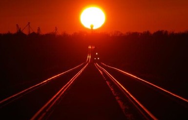В Украине перегрелись железнодорожные пути