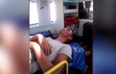 Украинец, приплывший на батуте в Крым, попал в психбольницу: 