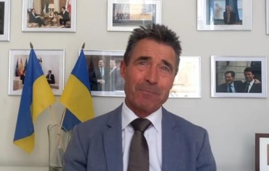 Андерс Фог Расмуссен поздравил украинцев с Днем Независимости