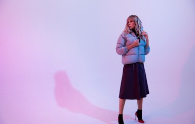 Леся Никитюк стала моделью и примерила наряды от украинских дизайнеров