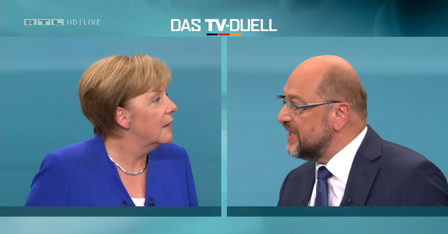 Парламентские выборы в Германии: в теледебатах победила Меркель