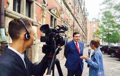 Саакашвили прилетел в Данию по украинскому паспорту