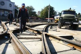 Мэрия начинает реконструкцию трамвайных путей 