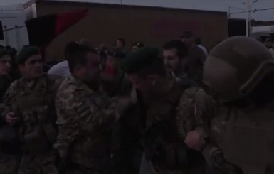 Во время прорыва Саакашвили бойцы Нацполиции и пограничники получили повреждения