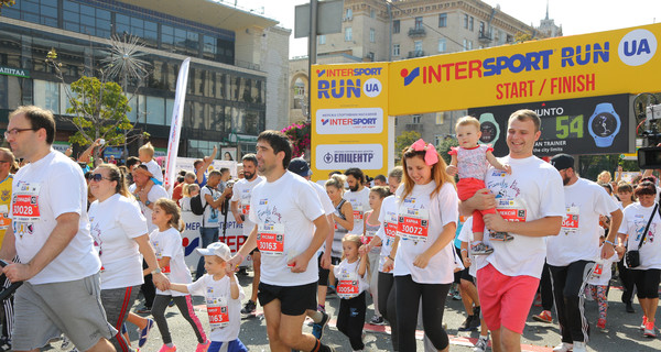 10000 спортсменов приняли участие в забеге INTERSPORT RUN UA 2017