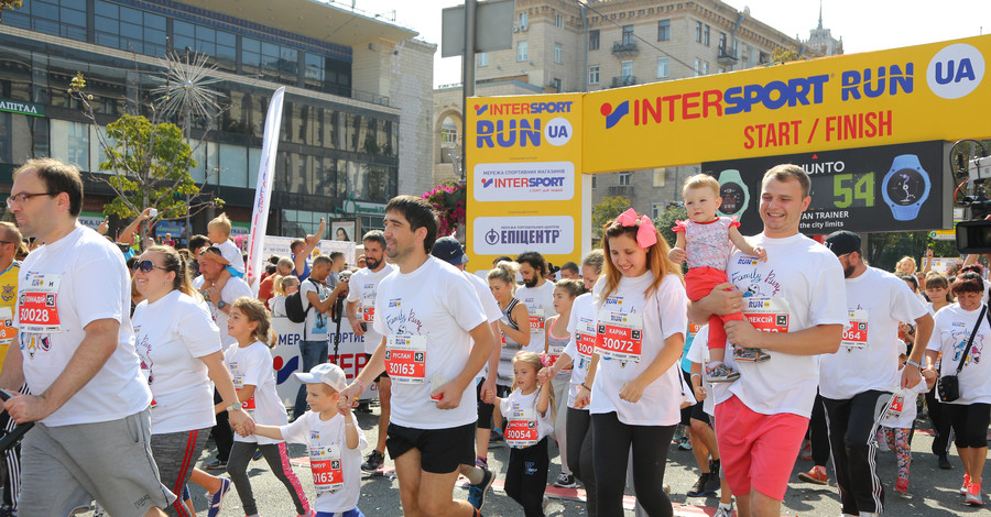 10000 спортсменов приняли участие в забеге INTERSPORT RUN UA 2017