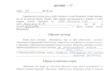 Сельсовет под Харьковом купил кувшин за 18 минимальных зарплат